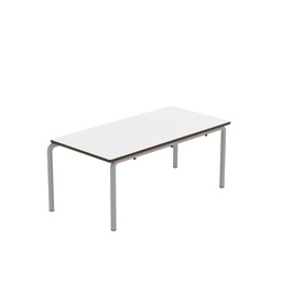 [T-CB1146WHGR] Titan Crush Bent Frame Table | 1100X550X460 | White/Grey