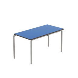 [T-CB1159BLGR] Titan Crush Bent Frame Table | 1100X550X590 | Blue/Grey