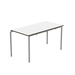 [T-CB1264WHGR] Titan Crush Bent Frame Table | 1200X600X640 | White/Grey