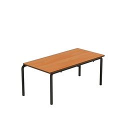 [T-CB1146BEBK] Titan Crush Bent Frame Table | 1100X550X460 |Beech/Black