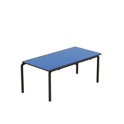 [T-CB1146BLBK] Titan Crush Bent Frame Table | 1100X550X460 | Blue/Black