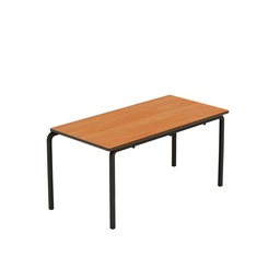 [T-CB1153BEBK] Titan Crush Bent Frame Table | 1100X550X530 |Beech/Black