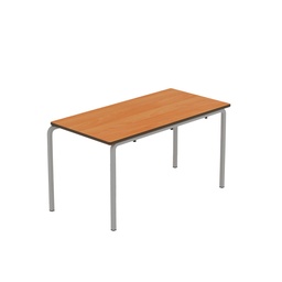 [T-CB1159BEGR] Titan Crush Bent Frame Table | 1100X550X590 |Beech/Grey