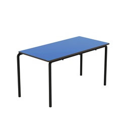 [T-CB1264BLBK] Titan Crush Bent Frame Table | 1200X600X640 | Blue/Black