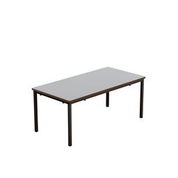 [T-FW1146GRBK] Titan Welded Frame Table | 1100X550X460 | Grey/Black