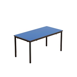 [T-FW1153BLBK] Titan Welded Frame Table | 1100X550X530 | Blue/Black