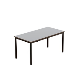 [T-FW1153GRBK] Titan Welded Frame Table | 1100X550X530 | Grey/Black