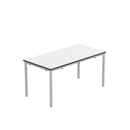 [T-FW1153WHGR] Titan Welded Frame Table | 1100X550X530 | White/Grey