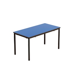 [T-FW1159BLBK] Titan Welded Frame Table | 1100X550X590 | Blue/Black