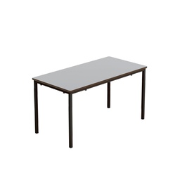 [T-FW1159GRBK] Titan Welded Frame Table | 1100X550X590 | Grey/Black