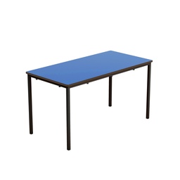 [T-FW1264BLBK] Titan Welded Frame Table | 1200X600X640 | Blue/Black