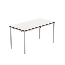 [T-FW1264WHGR] Titan Welded Frame Table | 1200X600X640 | White/Grey