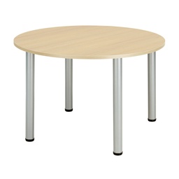 [COREPMT10DOK] Core Pole Leg Round Meeting (Fsc) I 1000X1000 I  Canadian Oak
