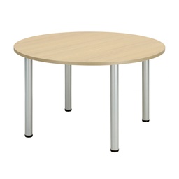 [COREPMT12DOK] Core Pole Leg Round Meeting (Fsc) I 1200X1200 I  Canadian Oak