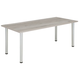 [COREPMT1880GOAK] Core Pole Leg Rectangular Meeting (Fsc) I 1800X800 I  Alaskan Grey Oak