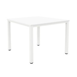 [ZFIMT1616WHWH] Fraction Infinity Square Meeting Table (FSC) I 1600 X 1600 I White/White