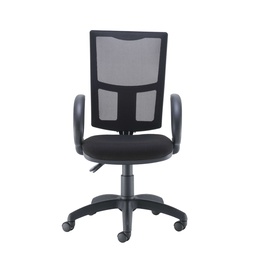 [CH2803BK+AC1002] Calypso 2 Mesh Office Chair with Fixed Arms