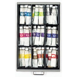 [226P5/1] A4 9 Compartment Tray Single - Black