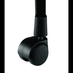 [AC1047] Single Brake Loaded 11mm Castors - Black
