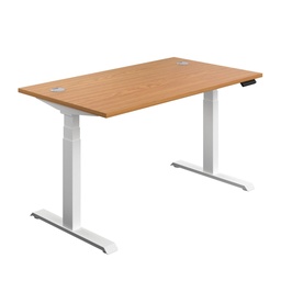 [ECSS1880CPNOWH] Economy Sit Stand Desk (FSC) | 1800 X 800 | Nova Oak/White | 