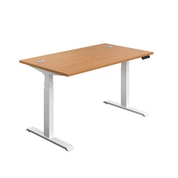 [ECSS1880CPNOWH] Economy Sit Stand Desk (FSC) | 1800 X 800 | Nova Oak/White | 
