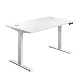 [ECSS1880CPWHWH] Economy Sit Stand Desk (FSC) | 1800 X 800 | White/White | 