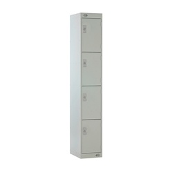[TC4DRLK30LG] 4 Door Locker 300X300X1800 Light Grey Door