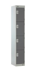 [TC4DRLK30DG] 4 Door Locker 300X300X1800 Dark Grey Door
