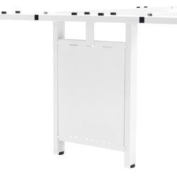 [TCBINTMCRBK] B8 INTERMEDIATE LEG MASS CABLE RISER BLACK INDIVIDUALLY PACKED