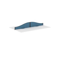 [TKDMSWBK12UNB1] Panel Type 5 Wave Screen Black Frame  - 1200W X 380 - 180H Band 1