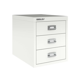 [H123NL-BA5] 3 Drawer Multidrawer | 279X380X325 | Trafficwhite