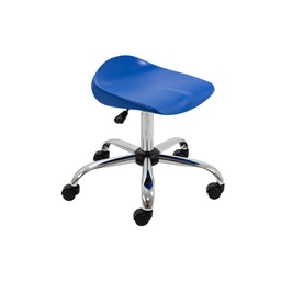 Titan Swivel Senior Stool with Plastic Base and Castors Size 5-6