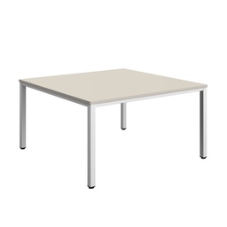 [ZFIMT1414GRYWH] Fraction Infinity Square Meeting Table (FSC) | 1400 X 1400 | Grey/White