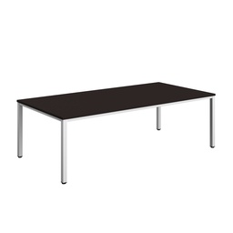 [ZFIMT2412ANTWH] Fraction Infinity Rectangular Meeting Table (FSC) | 2400 X 1200 | Anthracite/White
