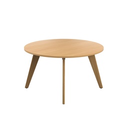 [ZPLA1400DB] PLATEAU 1400 ROUND TABLE - ELLMAU BEECH WITH OAK LEGS