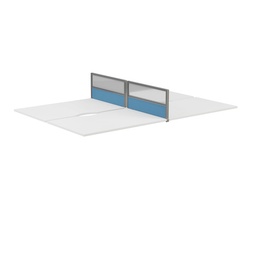 Toolrail Type 3 Half Glazed Return Screen